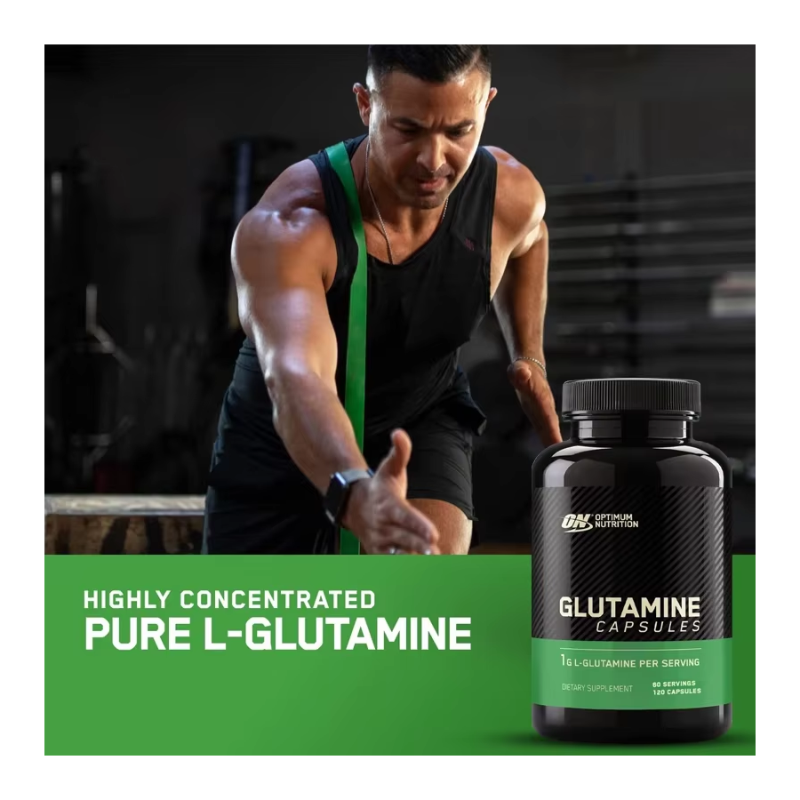 Optimum Nutrition L-glutamina Micronizada 1000mg 120 Caps-2