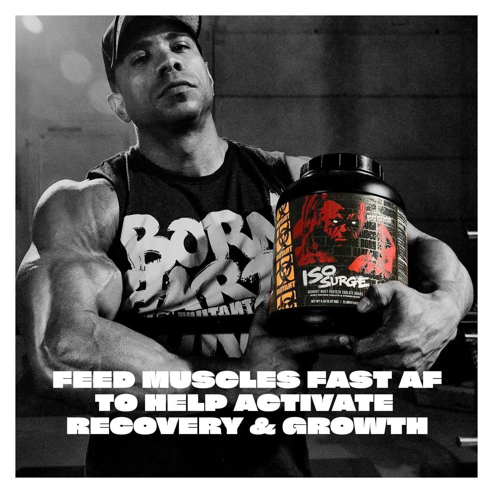 Mutant Iso Surge Whey Protein Isolate 5 Lb Vanilla Ice Cream-7
