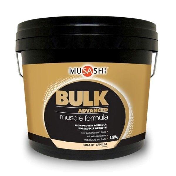 Musashi Proteina Bulk Whey Protein Isolate 4 Lbs Vanilla-0