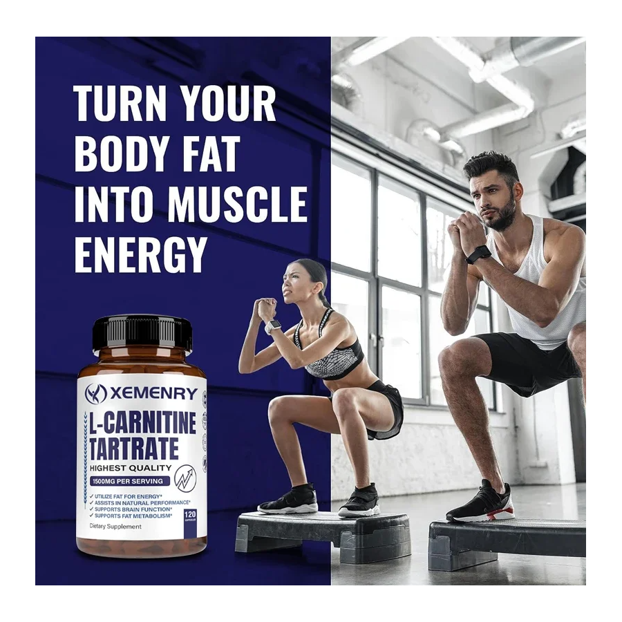 Quemador De Grasas Carnitina Tartrato L-carnitina 1500mg-4