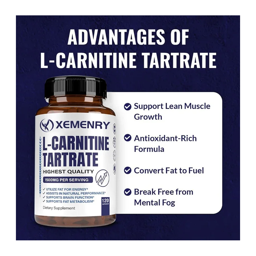 Quemador De Grasas Carnitina Tartrato L-carnitina 1500mg-5