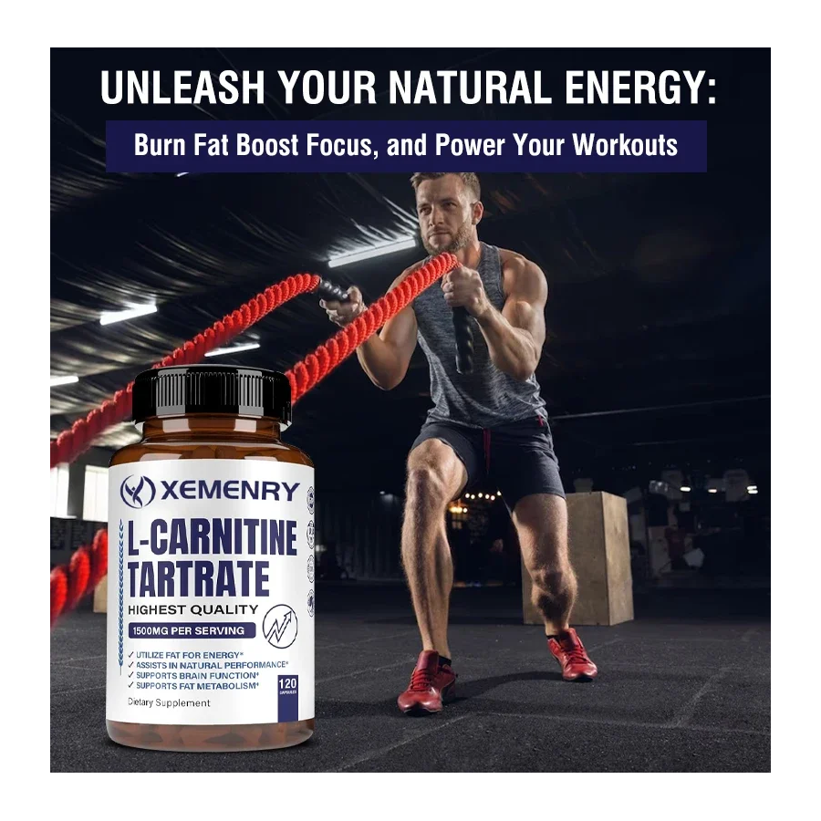 Quemador De Grasas Carnitina Tartrato L-carnitina 1500mg-6