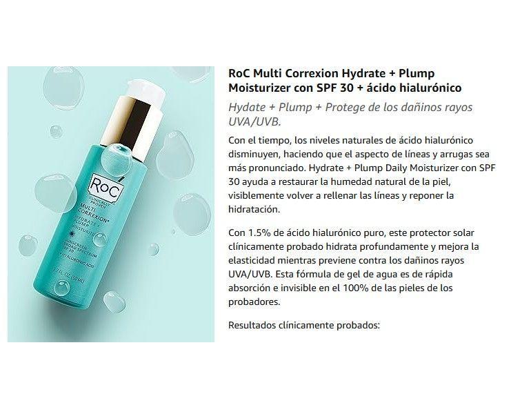 Roc Multi Correxion Hydrate Plump Spf30 Acido Hialuronico-5