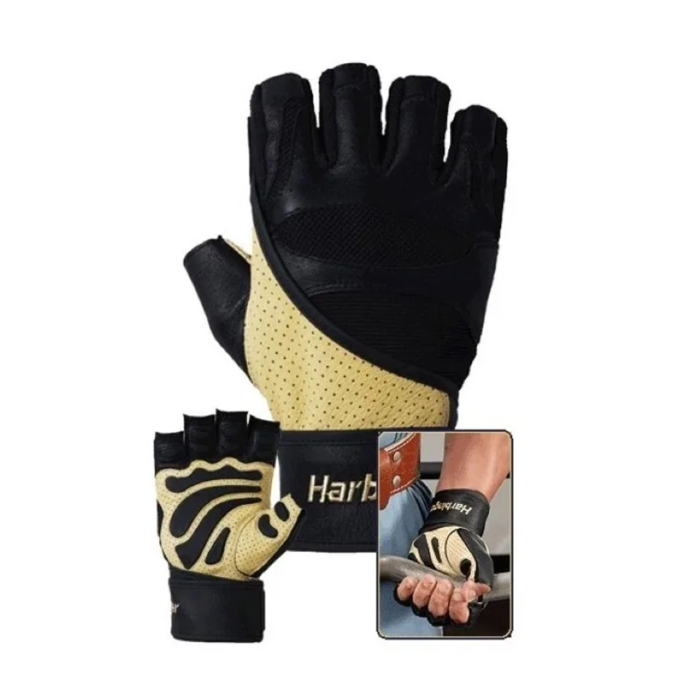 Guantes De Gimnasio Para Pesas Harbinger Big Grip Ii Ww M-2