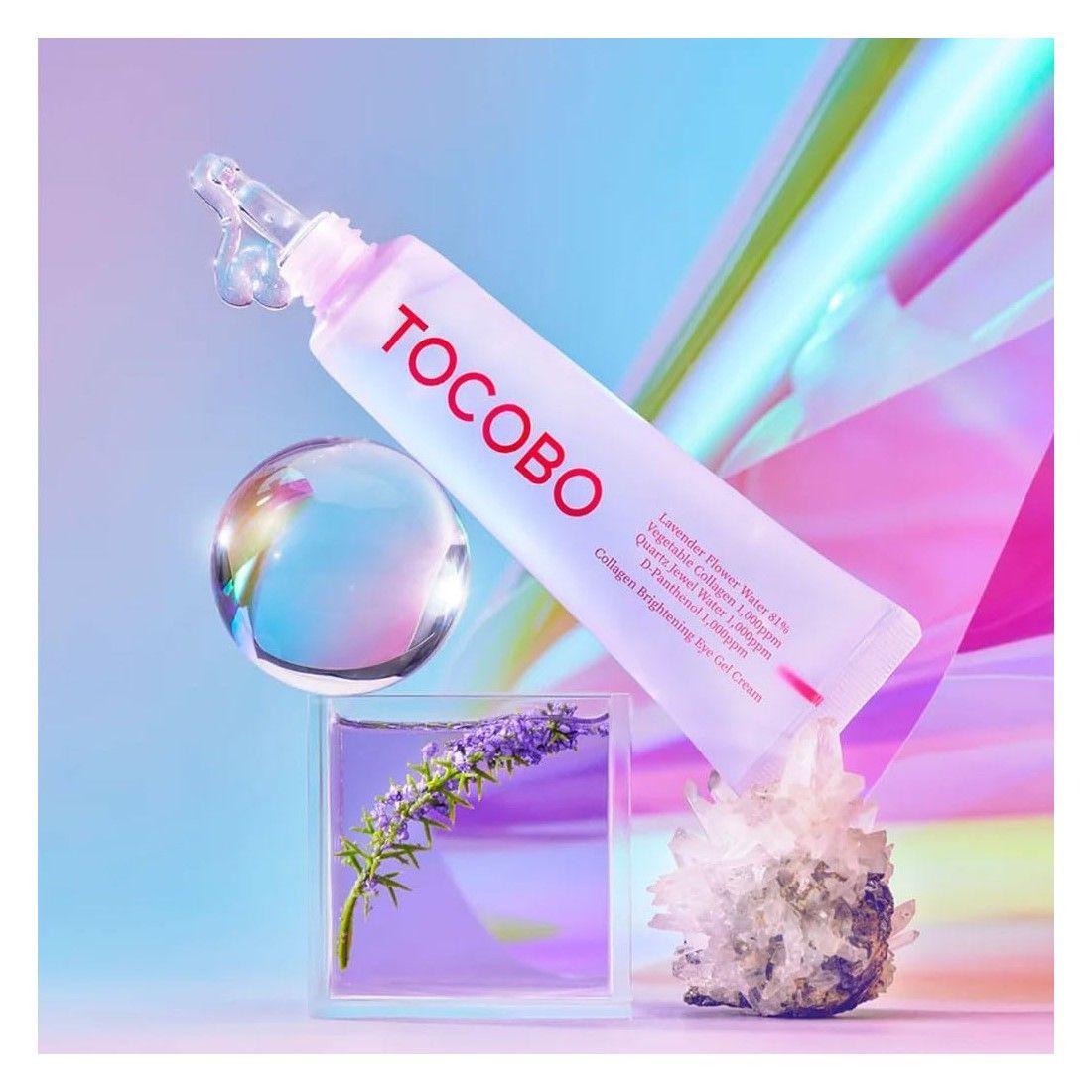Contorno De Ojos Tocobo Collagen Brightening Eye Gel Cream 30ml-2