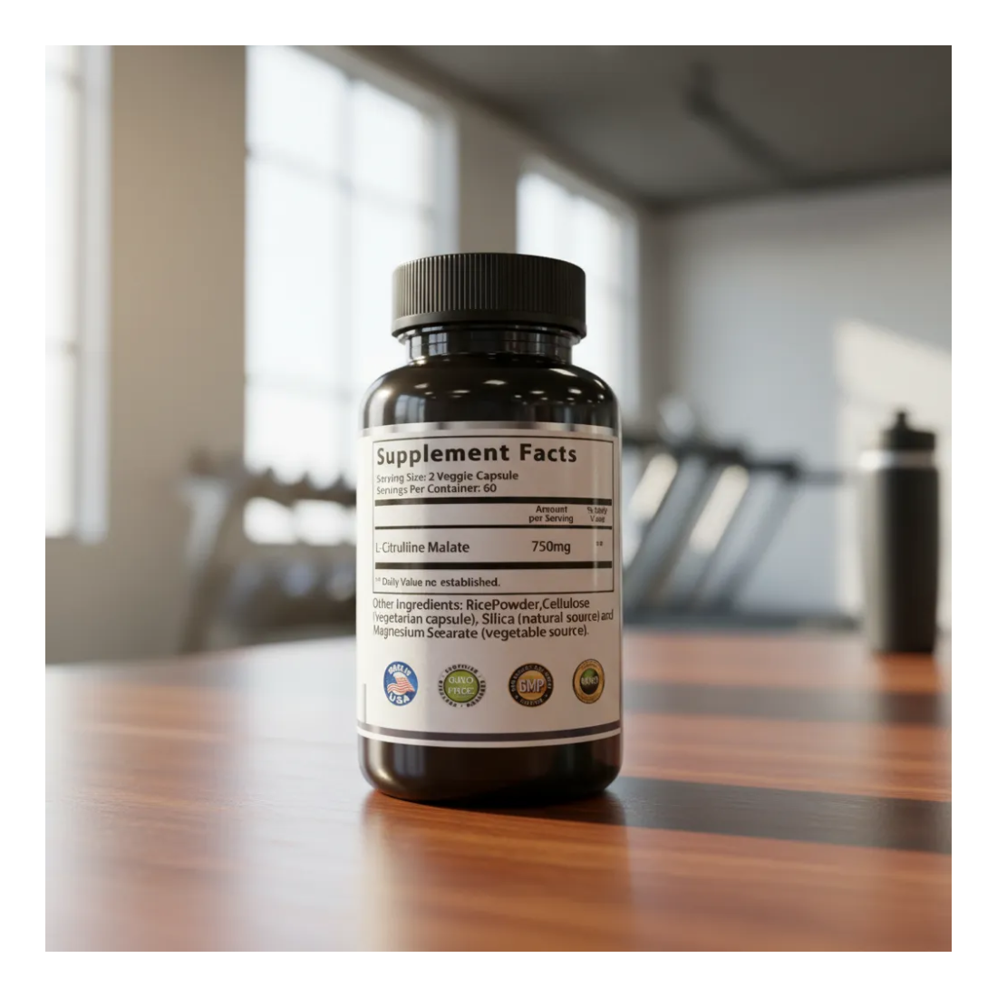 Citrulina Sports Aumento Oxido Nitrico 750mg 120 Caps -4