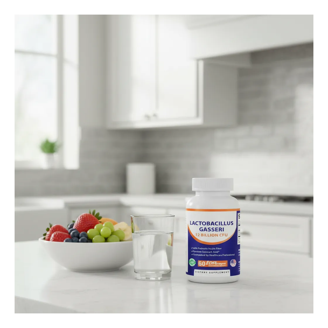 Lactobacillus Gasseri 12 Billones Cfu Lactobacilo Probiotico 60 DR caps-2
