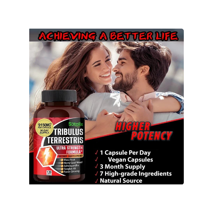 Balincer Tribulus 8000mg Ultra Strength 120 Capsulas-3