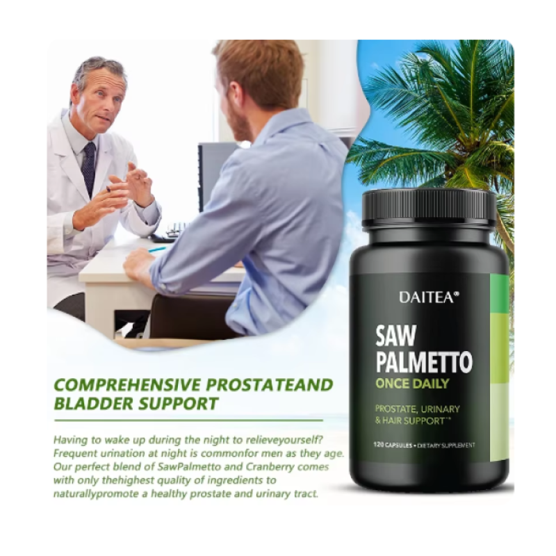 Saw Palmetto Cuidado Prostata Caida Del Pelo Potencia Sexual 120 caps-5