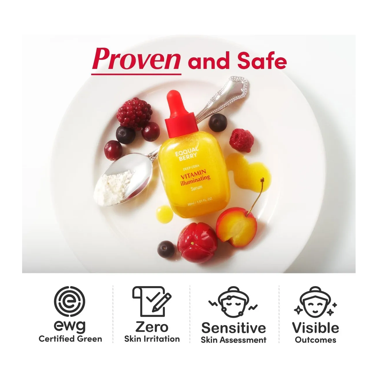 Eqqualberry Vitamin Illuminating Serum Iluminador Facial 30ml-6
