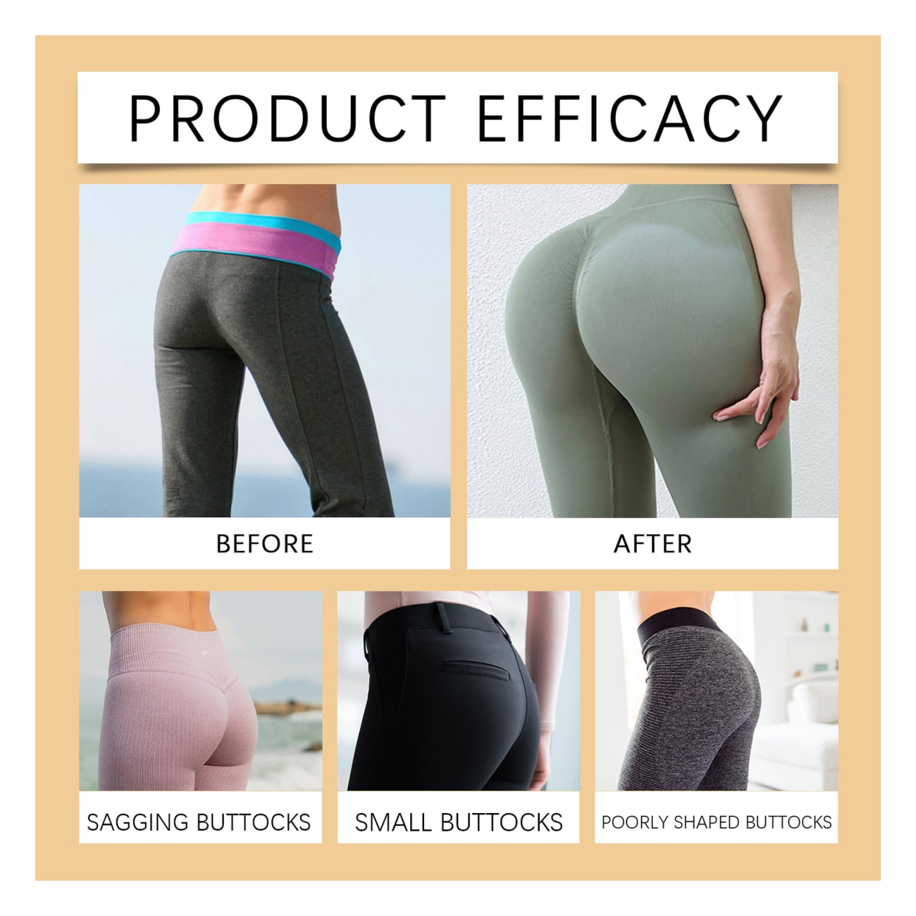 Aceite Butt Lifting Reafirmante Glúteos Efecto Volumen 30ml-6