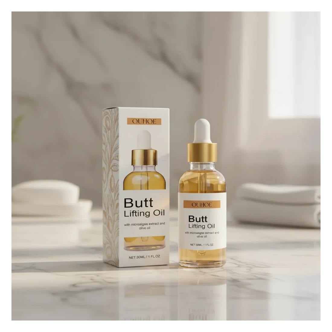Aceite Butt Lifting Reafirmante Glúteos Efecto Volumen 30ml-7