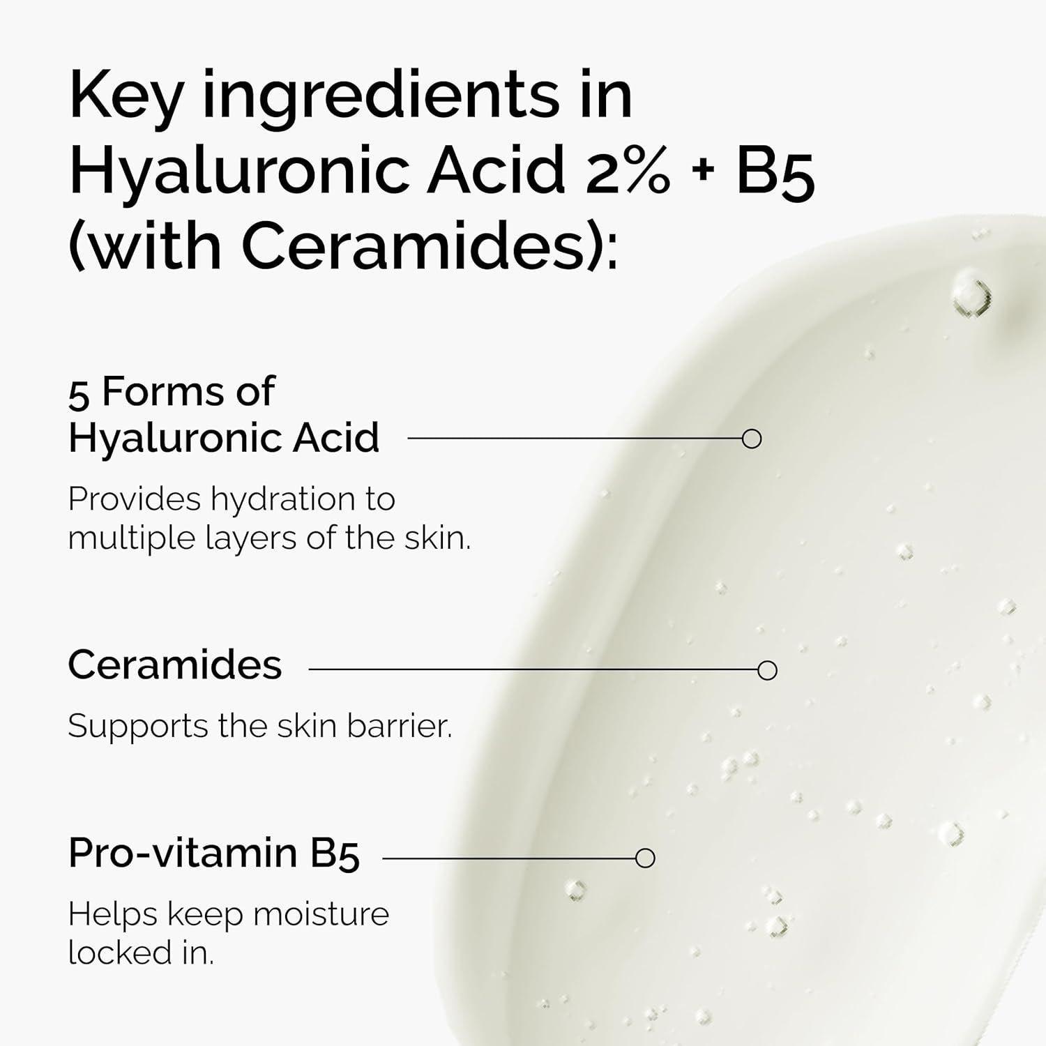 The Ordinary Hyaluronic Acid Serum Acido Hialuronico 2% + B5-3