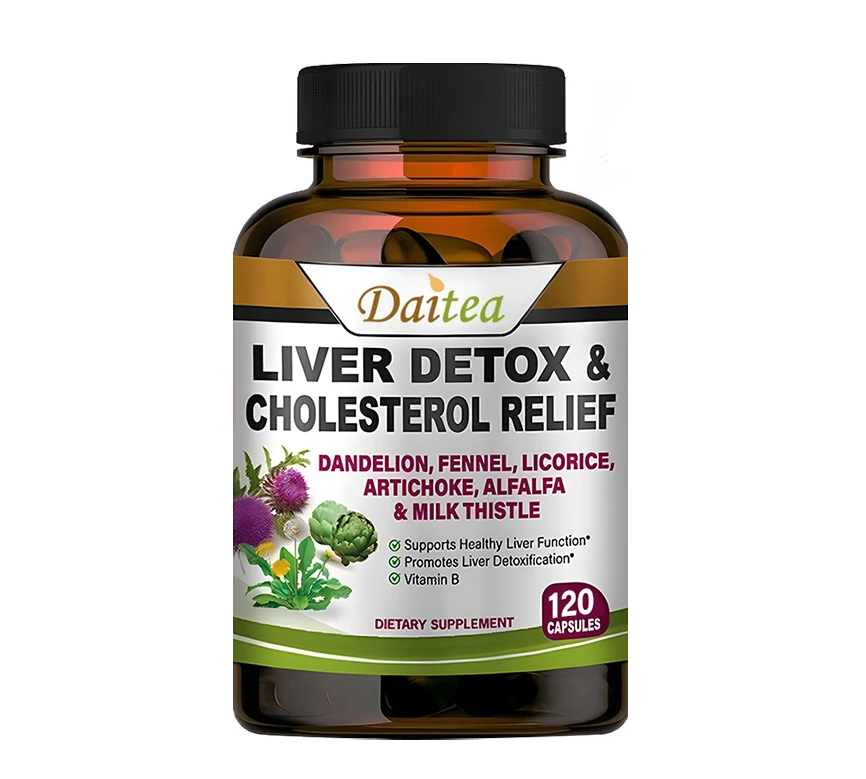 Liver Detox Milk Thistle Silimarina Cuidado Del Higado-0