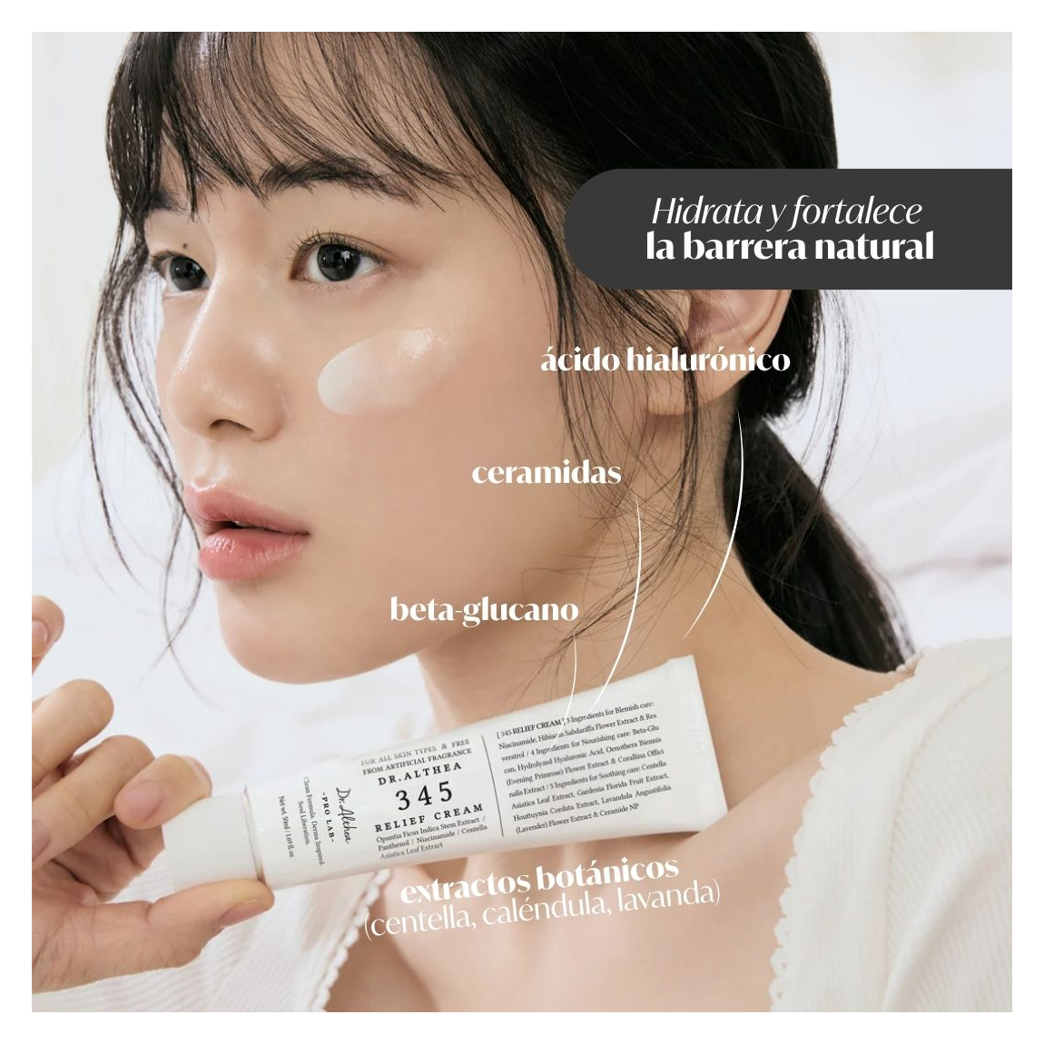 Crema Dr.althea 345 Relief Hidrata Repara Piel Sensible 50ml-4