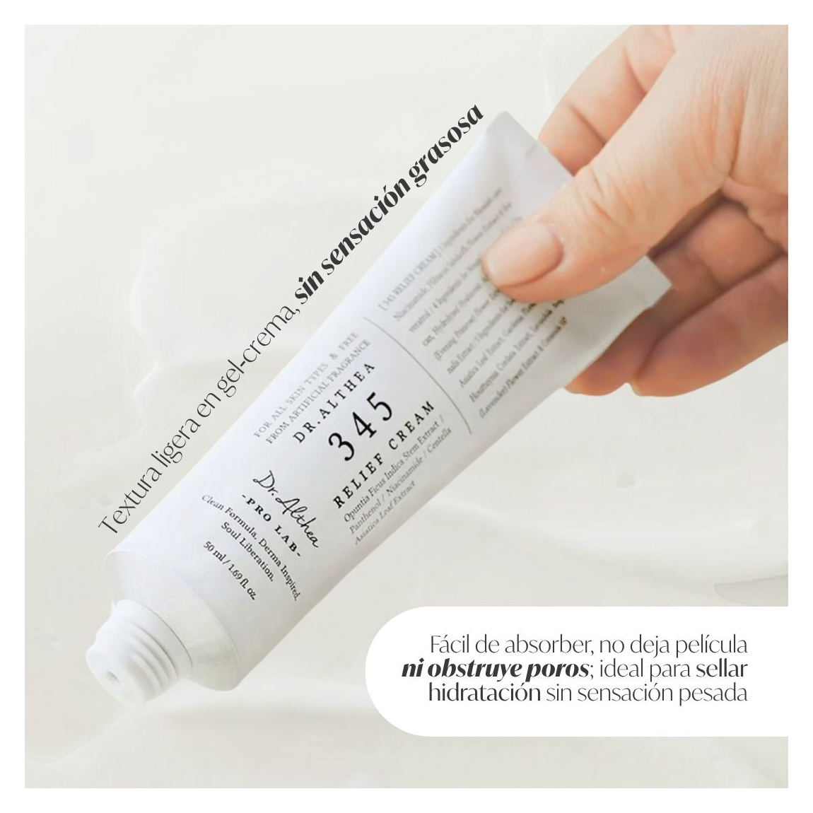 Crema Dr.althea 345 Relief Hidrata Repara Piel Sensible 50ml-6