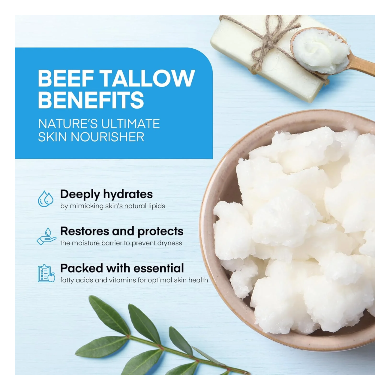 Whipped Tallow  Honey Balm Crema Facial Efecto Lifting 60g-7