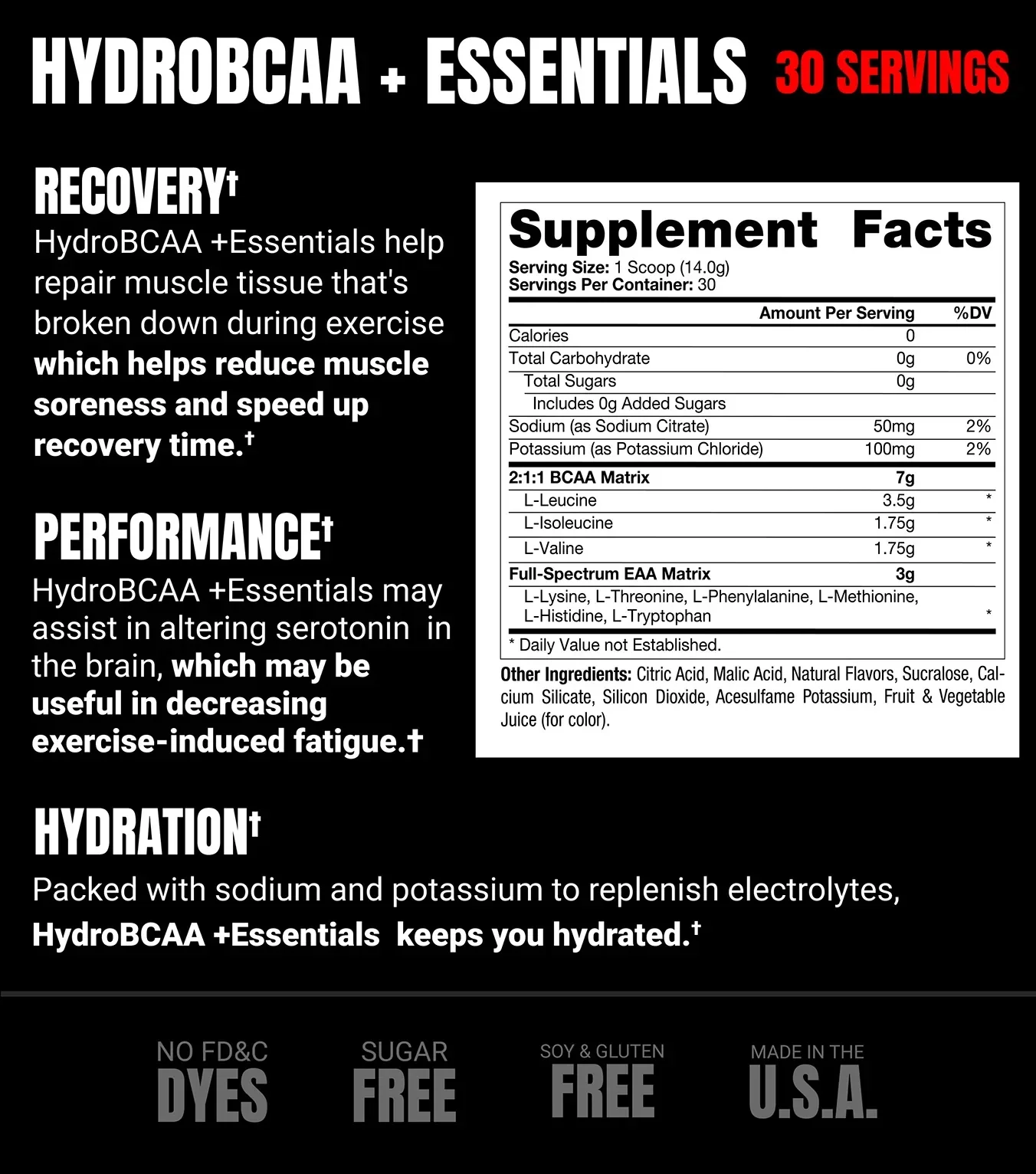 Pro Supps Hydro Bcaa Aminoacidos 30 Serv 420g Mango-6