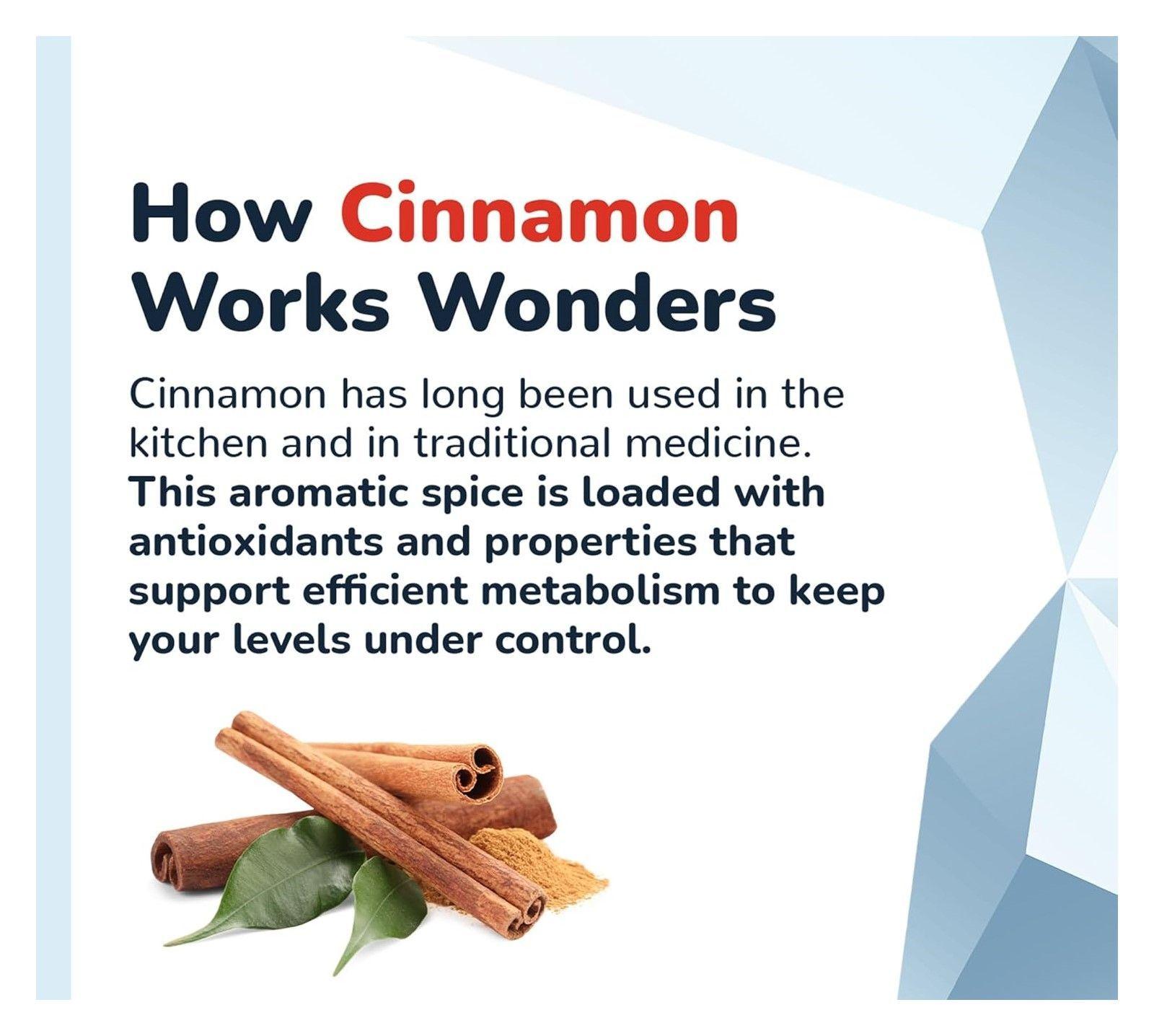 Cinnachroma Cinnamon Vitamina D3 K2 Mk-7 Picolinato De Cromo 60 caps-5