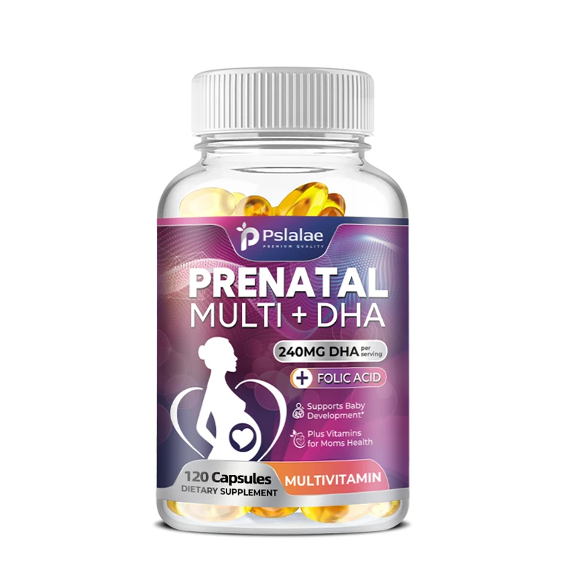 Suplemento Para Embarazadas Prenatal Multi + Dha 120 Gelcaps-0