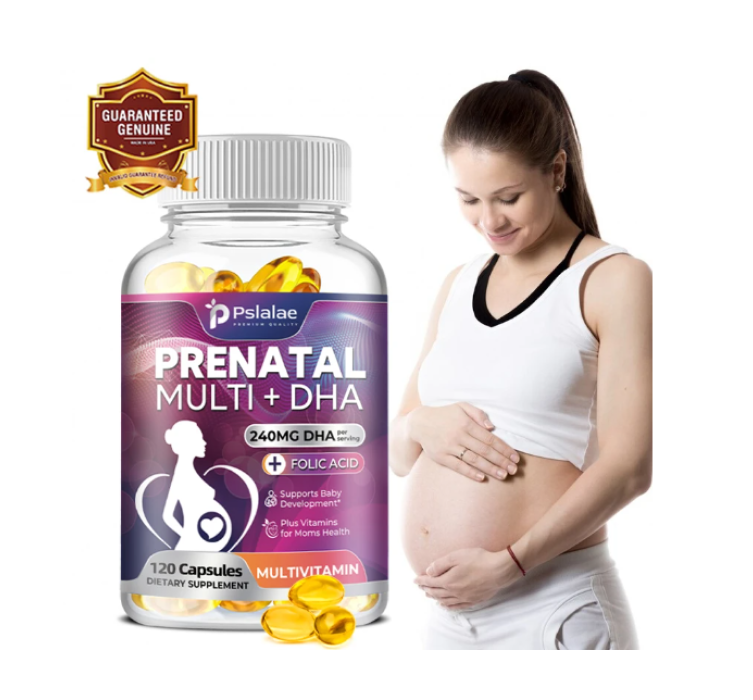 Suplemento Para Embarazadas Prenatal Multi + Dha 120 Gelcaps-3