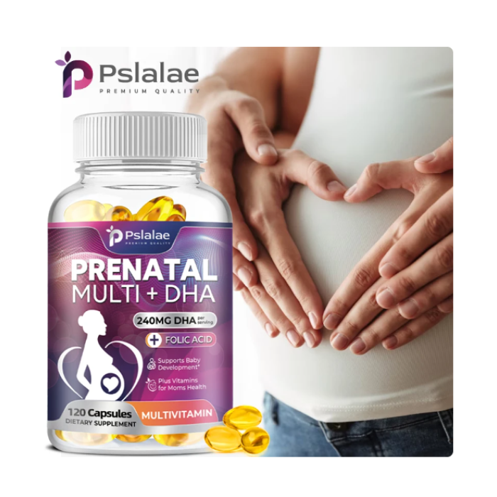Suplemento Para Embarazadas Prenatal Multi + Dha 120 Gelcaps-4