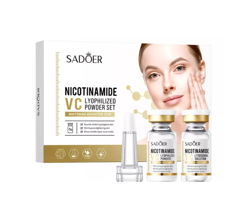 Sadoer Nicotinamida Vc Dual Kit Serum Efecto Lifting Set 12u-5
