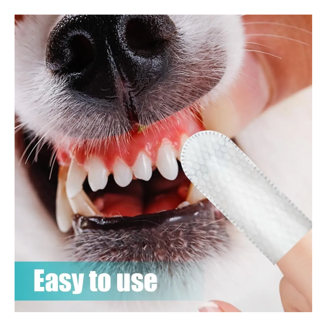 Freshbite Pet Toallitas Limpiadoras Dientes Perros Gatos 50u-3