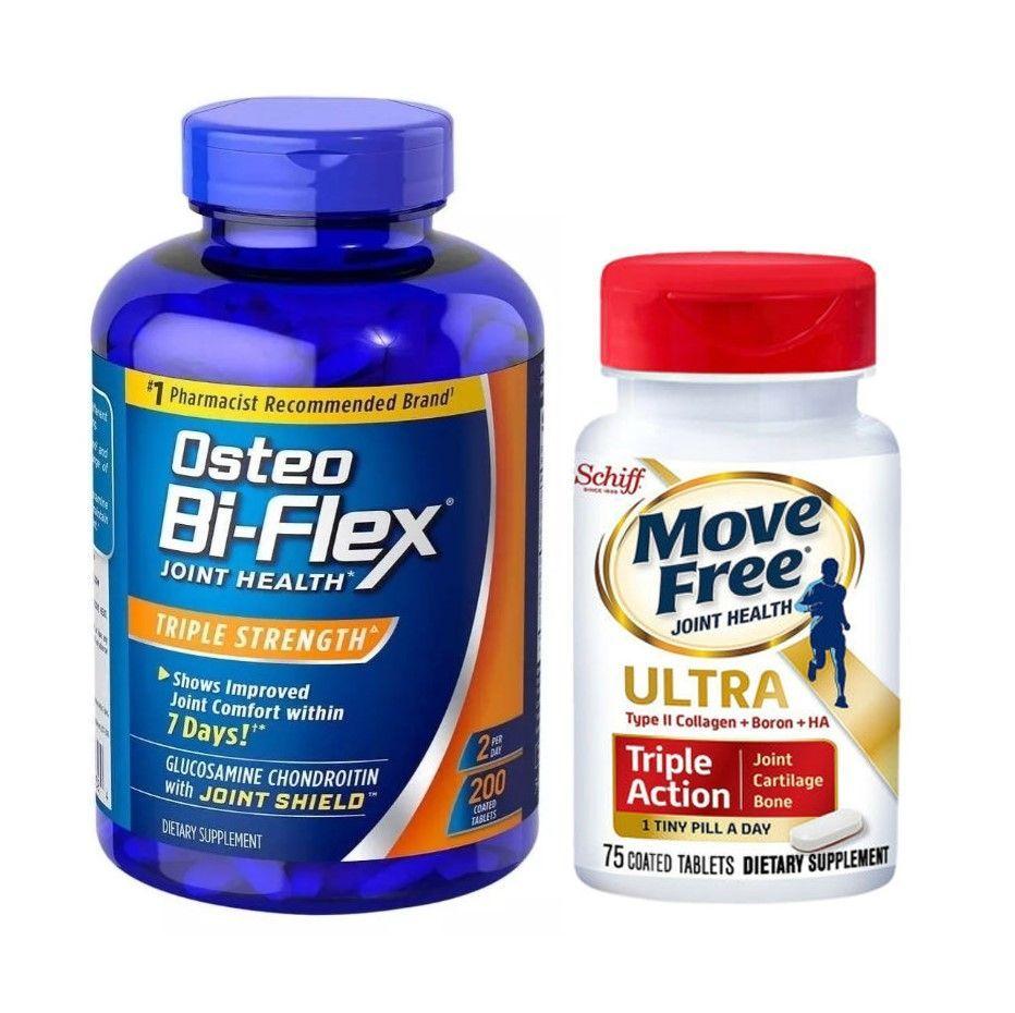 Osteo Bi-flex Triple Strength 200 Caps + Move Free Colageno 75 caps-0