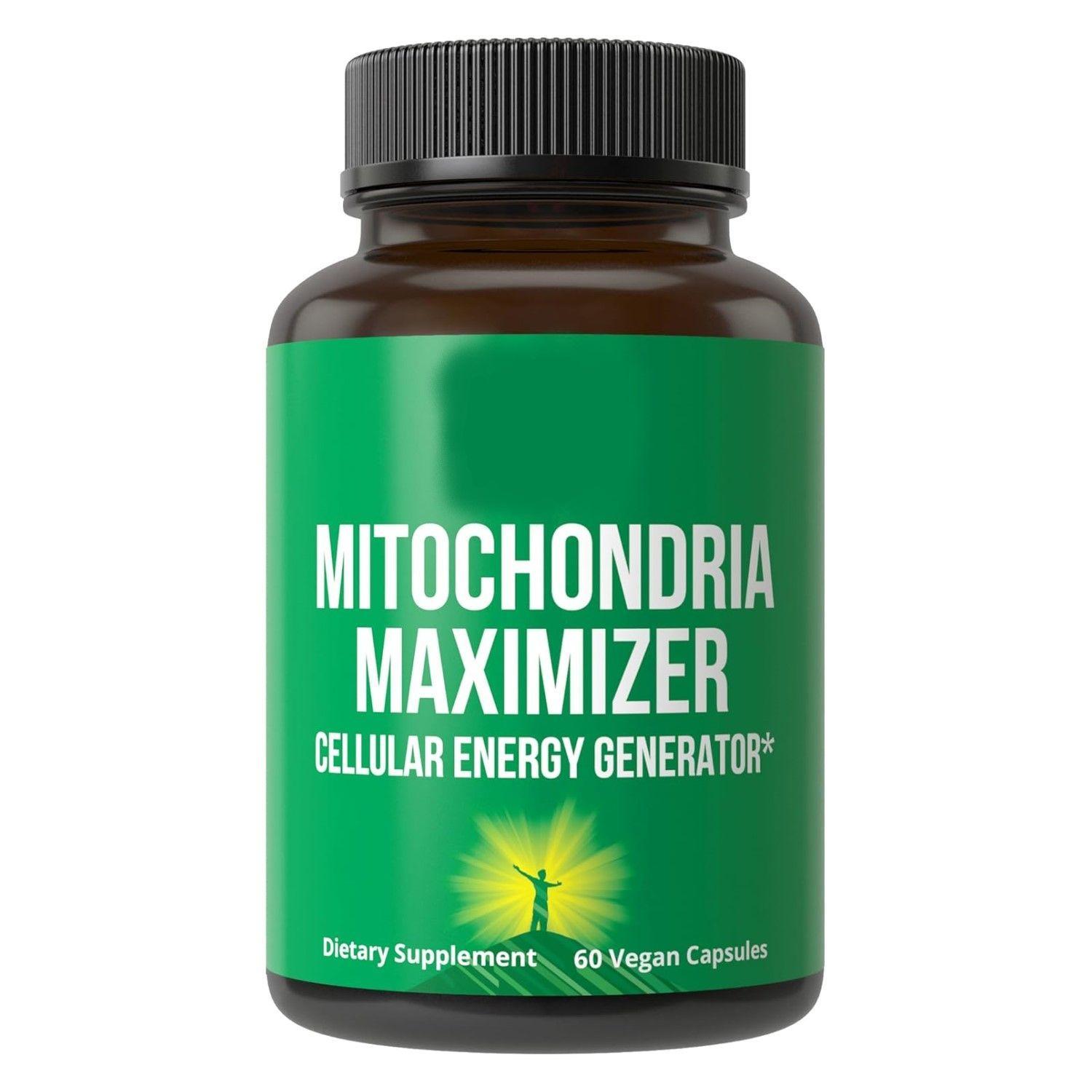 Mitocondria Pirroloquinolina Quinona Energía Celular Coenzima Q10 60 caps-0