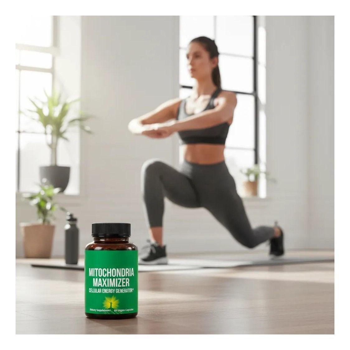 Mitocondria Pirroloquinolina Quinona Energía Celular Coenzima Q10 60 caps-7