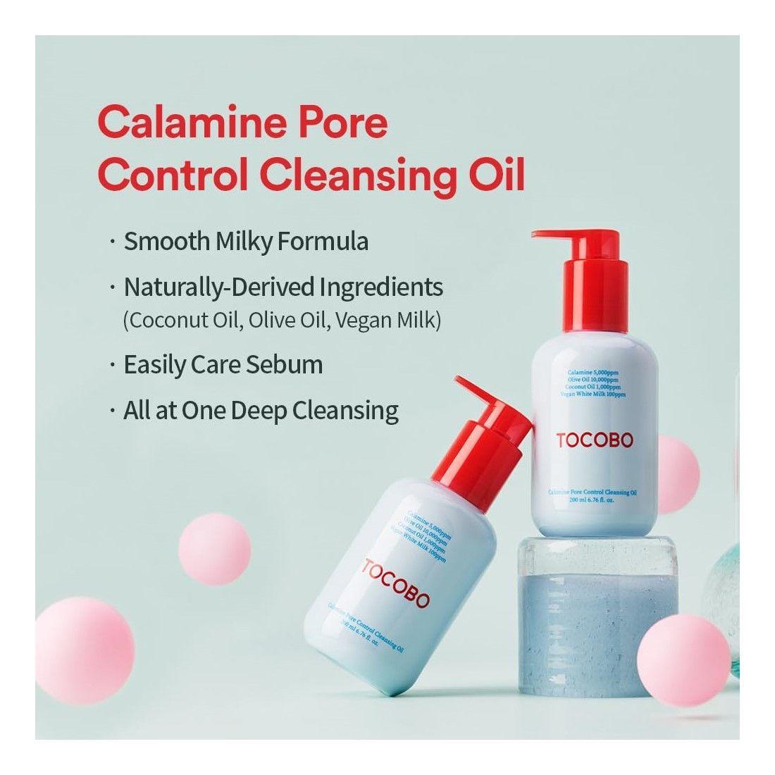 Tocobo Calamine Pore Control Cleansing Oil 200ml-2