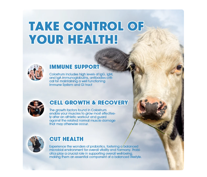 Super Colostrum 1000mg Para Potenciar Todo El Sistema Inmune-2