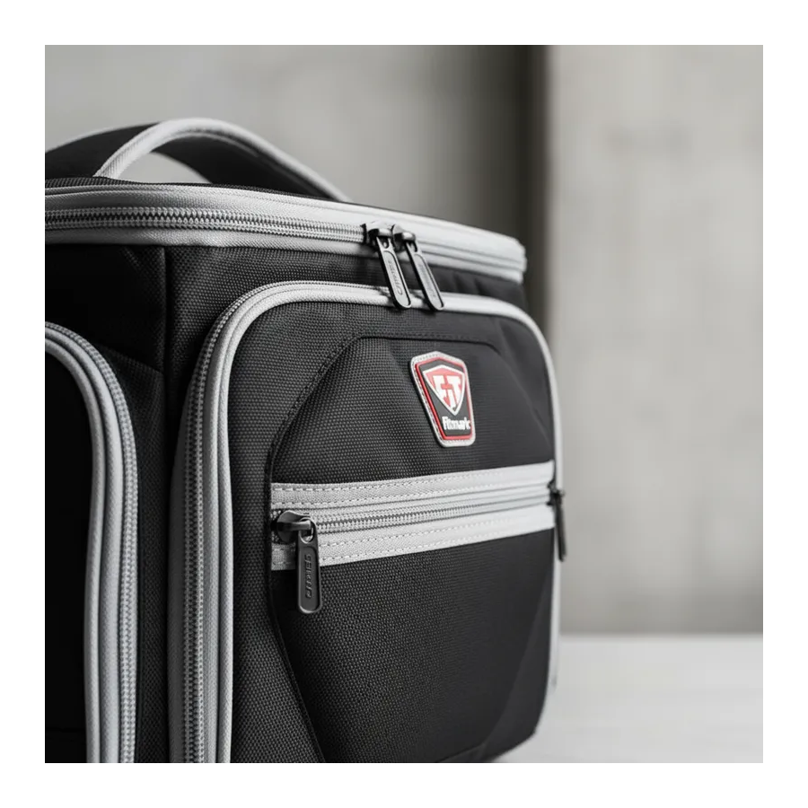 Fitmark The Shield Bolso Lonchera Termica Para Gimnasio Black-2