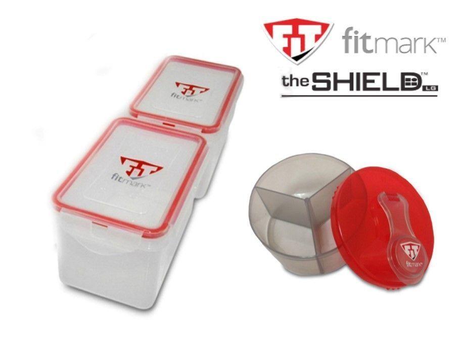 Fitmark The Shield Bolso Lonchera Termica Para Gimnasio Black-6