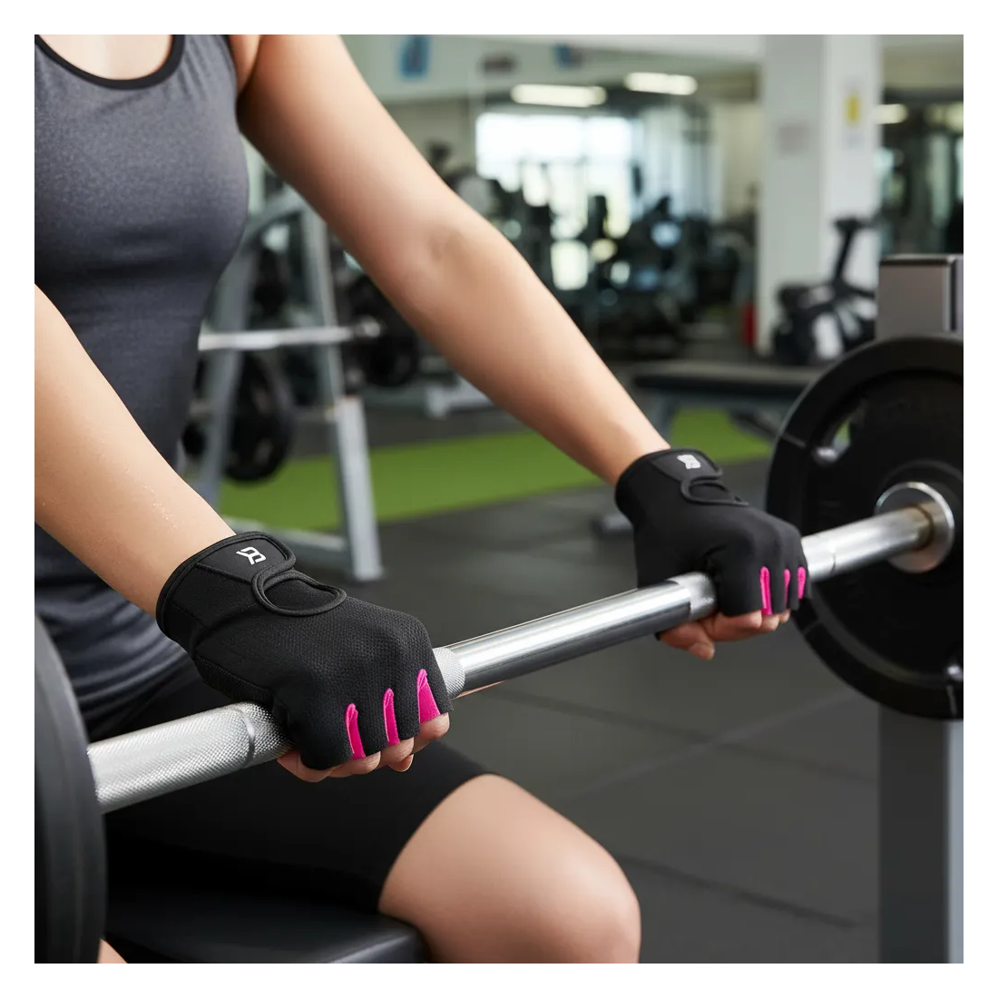 Guantes De Gimnasio Para Pesas Better Bodies L Pink Black-7