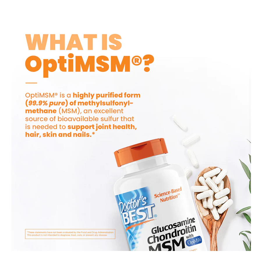 Doctors Best Glucosamina Condoitrina Msm Formula Opti Msm 120 caps-3