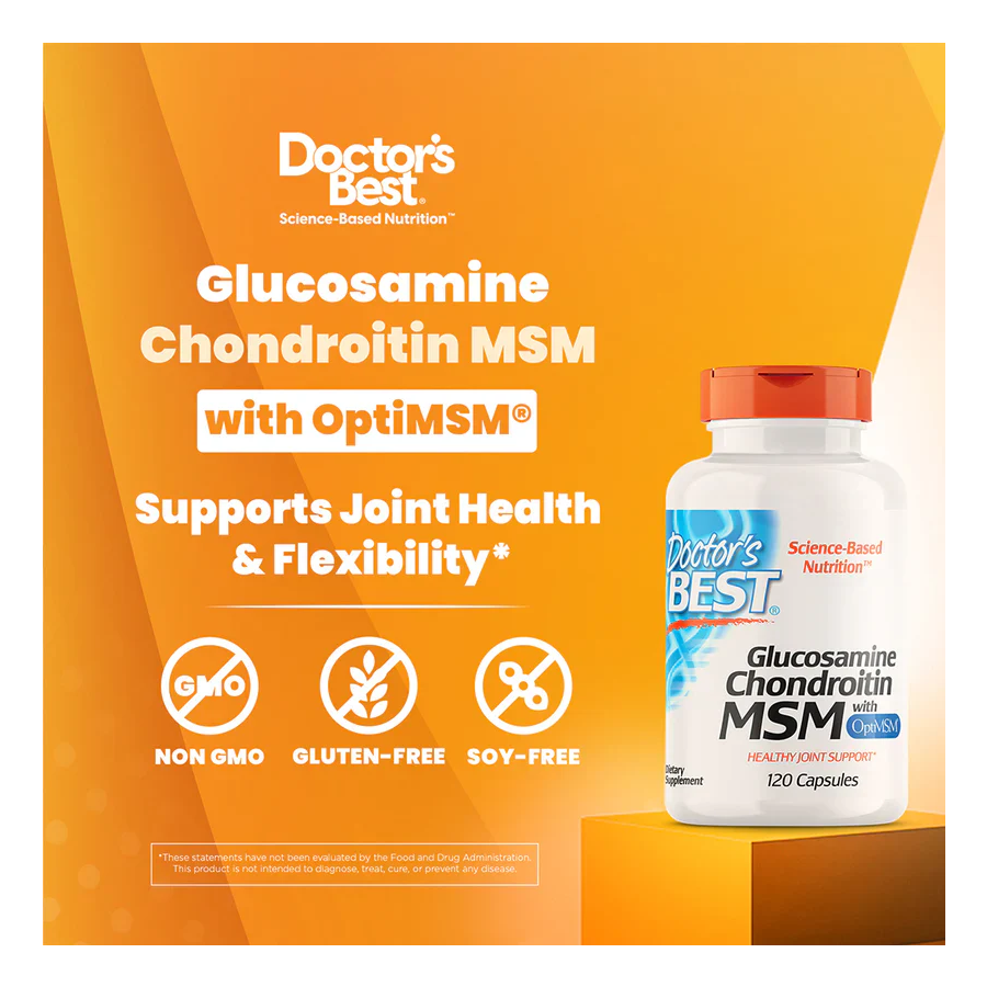 Doctors Best Glucosamina Condoitrina Msm Formula Opti Msm 120 caps-4