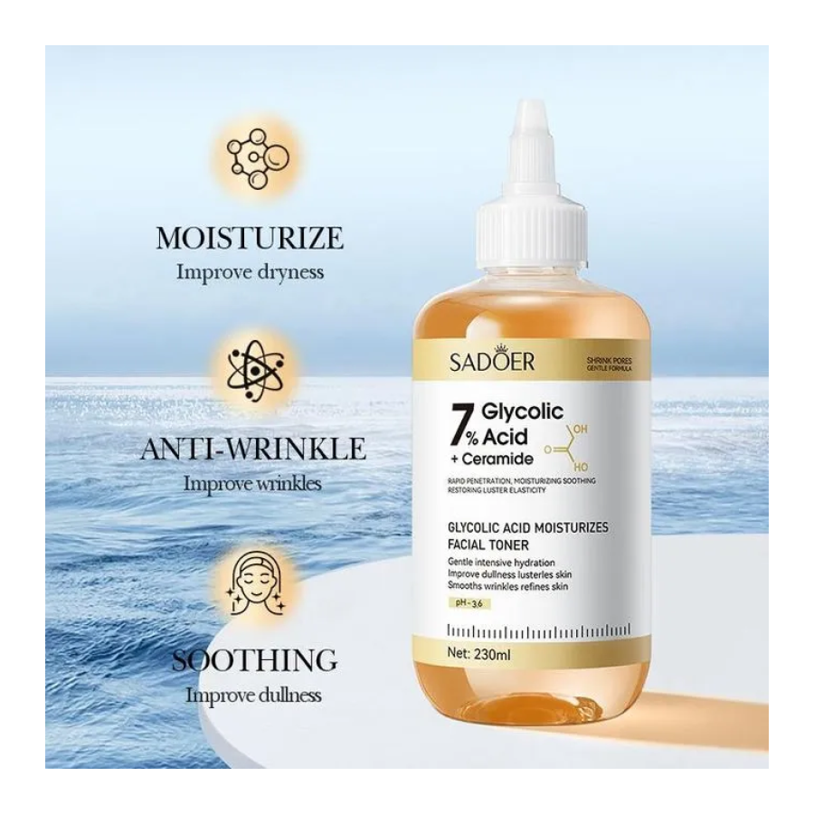 Glycolic Acid 7% Solucion Acido Glicolico + Ceramidas 230ml-4