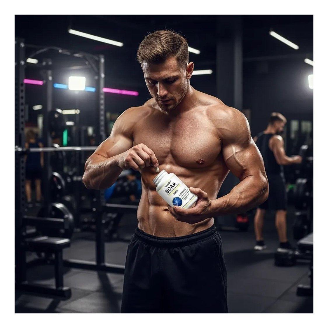 Bcuelov Bcaa Aminoacidos 500mg Crecimiento Muscular 120 Caps-1