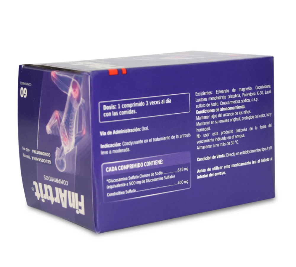 Finartrit Glucosamina Condoitrina Articulaciones 60 Caps-1