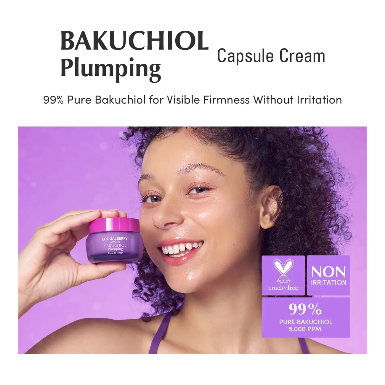 Eqqualberry Bakuchiol Plumping Capsule Cream Antiedad 50ml-2