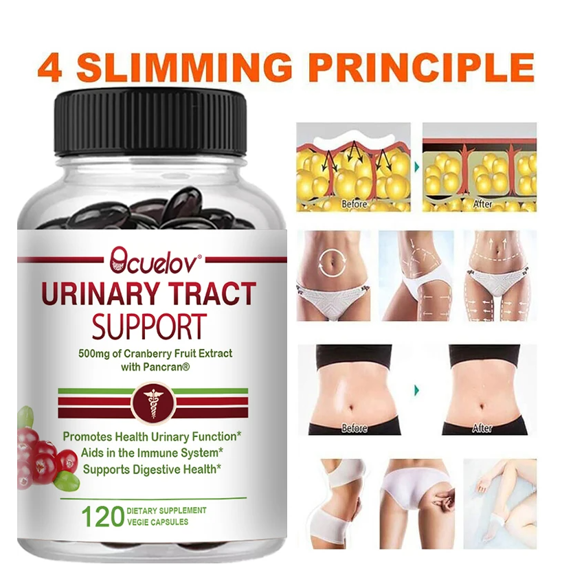 Cranberry D-mannose Arandano Rojo Probioticos Cuidado Infecciones Urinarias 120 caps-4