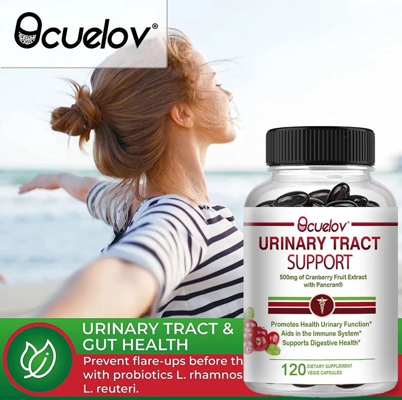 Cranberry D-mannose Arandano Rojo Probioticos Cuidado Infecciones Urinarias 120 caps-7