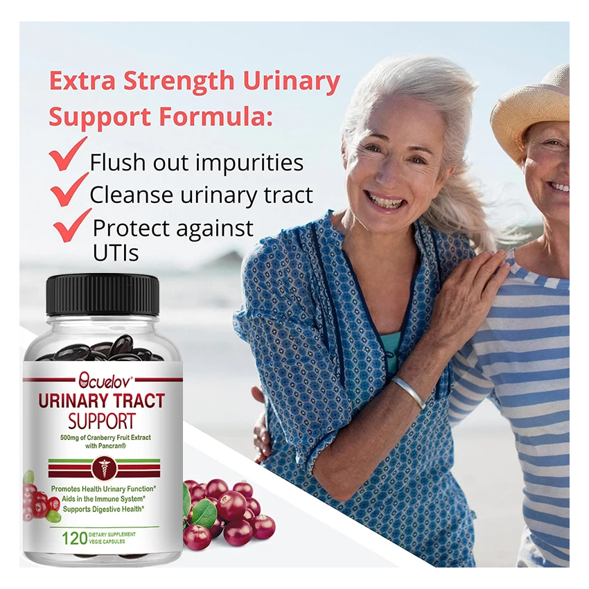 Cranberry D-mannose Arandano Rojo Probioticos Cuidado Infecciones Urinarias 120 caps-3