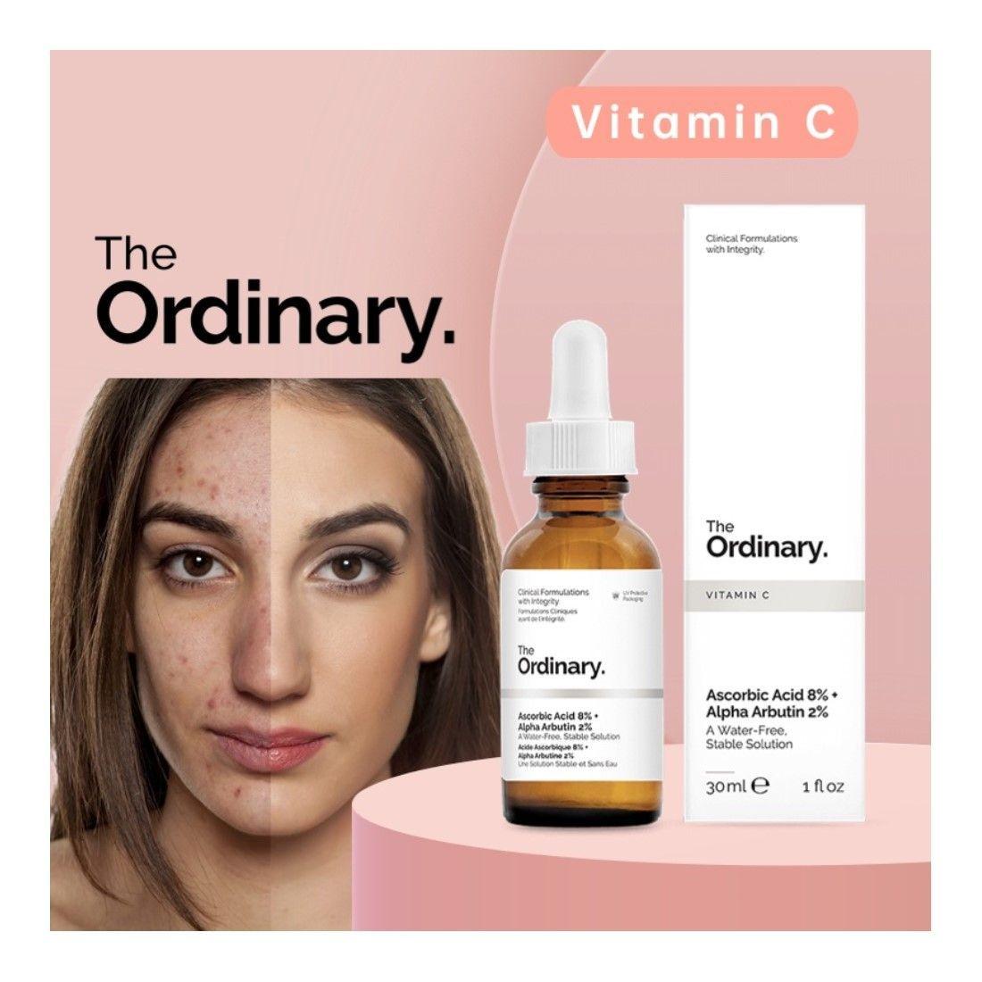 Acido Ascorbico 8% Vitamina C Alfa Arbutina 2% The Ordinary-4