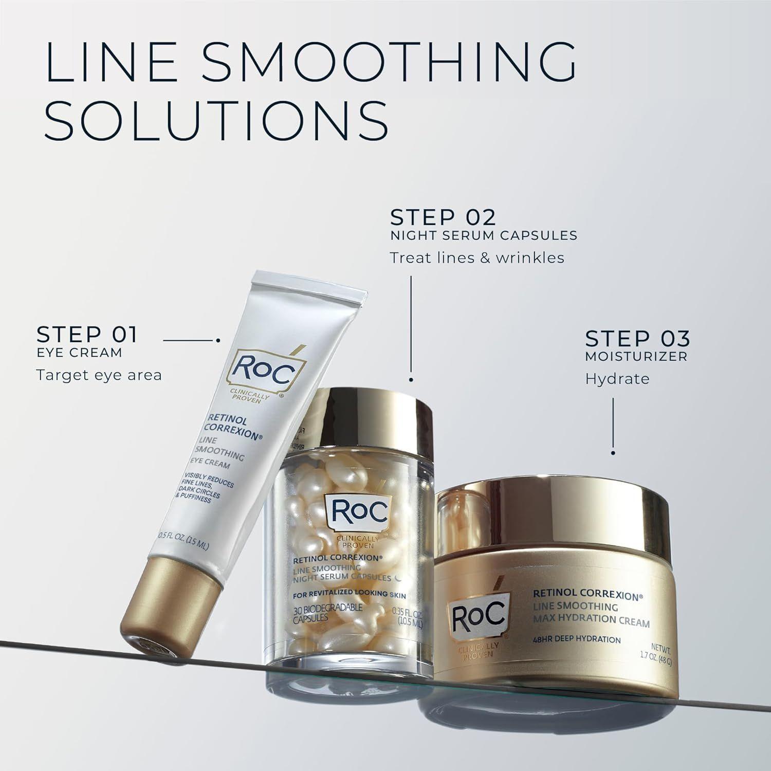 Roc Retinol Correxion Line Smoothing Max Hydration Crema 48g-6