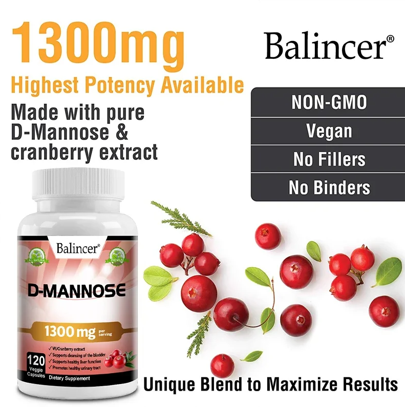 D-mannose Cranberry Arandano Rojo Para Infecciones Urinarias-4