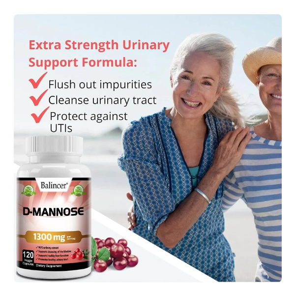 D-mannose Cranberry Arandano Rojo Para Infecciones Urinarias-2