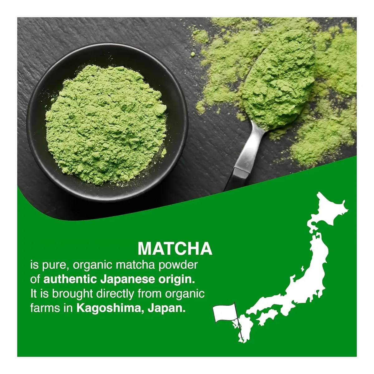 Matcha Organico Japones Polvo Te Verde Super Alimento 100gr-3